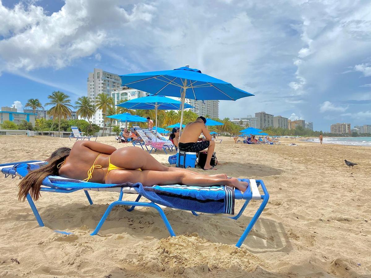 Hobie Oceanfront apartment at Isla Verde San Juan Buitenkant foto