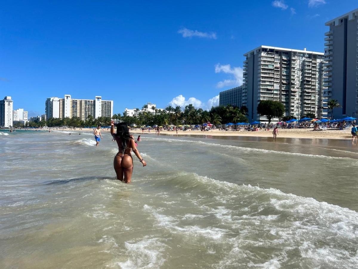 Hobie Oceanfront apartment at Isla Verde San Juan Buitenkant foto